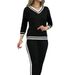 Women's European American Casual Sports Pant Set Long Sleeved Top Versatile Autumn Fashion Regular Fit Summer Thickness_ecoleips.com