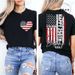 Women Tops 1776-2026 Independence Day Graphic T Shirt Clothes Short Sleeve Tee Shirts Summer Fashion Female T-Shirts Clothing_ecoleips.com