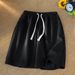Women's Waffle Shorts Summer Casual Breathable Lounge Shorts - Loose Fit Retro Athletic Beach Shorts With Stretch (M-5XL, Black/Khaki/Grey/White)_ecoleips.com
