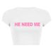 Women's Summer Y2K Sleeve Round Neck Slim Fit Casual Pullover Short T-Shirt Tight Top_ecoleips.com