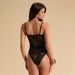 New Sexy Lace Patched Suspender Bodysuit For Women Hot Girl Style Digital Pass_ecoleips.com