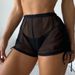 Women's Clothing New Multi Color High Waist Swimsuit Pants Summer Sun Protection Pants Mesh Boxer Beach Bikini Swim Trunks_ecoleips.com
