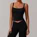 Women's Clothing Brushed Vest Fitness Wear Bra High Intensity Sports Underwear Suspenders Beautiful Back Yoga Vest_ecoleips.com