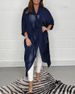 Women's Clothing Spring And Summer Fashionable And Versatile Slimming Silk Loose V Neck Design Solid Color Large Top_ecoleips.com