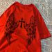 Casual Womens T-Shirts Cross Body And Flying Wings Funny Prints Short Sleeve O-Neck Soft Fashion Female Clothes_ecoleips.com