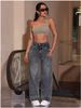 Classic Straight-Leg Jeans For Women – High-Quality Cotton Denim Pants For Office & Casual Wear_ecoleips.com