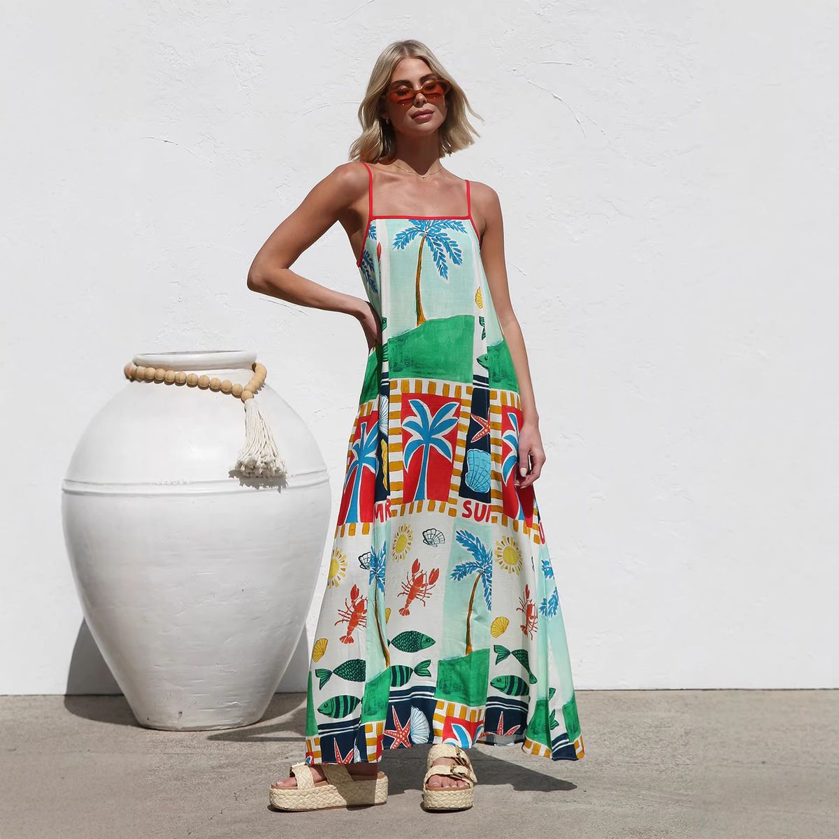2026 European And American Party Dress, Ins Sequin Big Hem Strapless Sexy Fashion Slit Dress_ecoleips.com