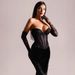 Sexy Slim Bodycon Dress For Banquets Heavy Duty Fishbone Long Lace Velvet American Style Women's Clothing_ecoleips.com