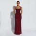 Women's Sexy Bodycon Dress C7633 Fashion Suspender Waist Tie Up_ecoleips.com