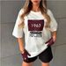 100% Cotton Short Sleeve T-Shirt For Women Summer European And American New Lazy Loose Versatile Fashion_ecoleips.com