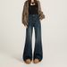 Black Fleece-lined Flared Jeans For Women, 2025 Autumn And Winter New Style, High-waisted, Loose, Stretchy, Plus-size,_ecoleips.com