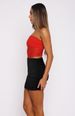 K Fashionable Mini Pleated Skirt With Double-layer High Elasticity And Pleating, Tight Fitting Half Body Skirt_ecoleips.com