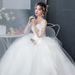 Wedding Dress 2026 New Model, Slimming, Puffy Skirt, Floor-length, Simple, Korean-style Princess, Starry Sky, Hepburn_ecoleips.com