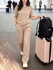 Summer Women's 2-Piece Short Sleeve Outfit Set: Casual T-Shirt & High-Waisted Shorts For Fashion Comfort_ecoleips.com
