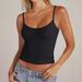 Adjustable Strap Camisole Top – Lightweight Polyester Spaghetti Strap Tank For Women (XS-XXL, Solid Colors, Summer Layering Essential)_ecoleips.com