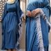 Fashion Women's Batwing Sleeve Feather Patchwork Dress_ecoleips.com