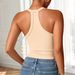 Cross-border Sexy V-neck Camisole Women, European And American Style, Solid Color, Suitable For Layering Or Wearing_ecoleips.com