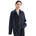 Aria Basics New Women's Clothing In European American Style, Fashionable And Simple Design, Versatile Pocket Shirt Collar Short_ecoleips.com