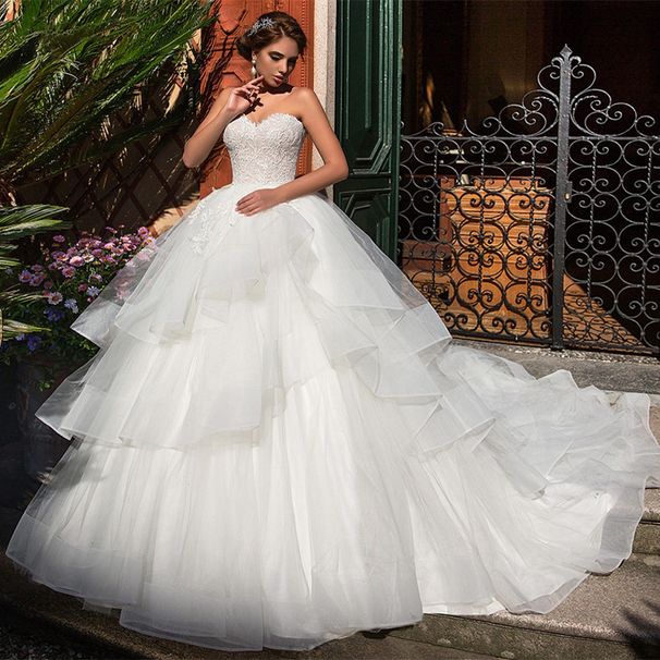 One-Shoulder Sleeveless Wedding Dress With High Waist And Small Train, Simple Slim Fit Bridal Gown For Elegant Women_ecoleips.com
