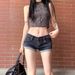 2025s American Style Spicy Girl Denim Ultra Shorts For Women Summer New Low Waist Sexy Slim Fit Nightclub Bodycon Hot Pants_ecoleips.com
