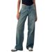 New Cross-Border Exclusive High-Quality European And American Women's Straight Micro Flared Jeans_ecoleips.com