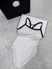 Women's Slimming Solid Color Swimsuit Spaghetti Strap High Waisted One Piece Sexy Alluring Hot Springs High End Style_ecoleips.com