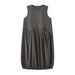 Loufu Spring/Summer New Japanese Sweet-Cool Playful Style Round Neck Sleeveless Bud Loose Youthful Long Dress For Women_ecoleips.com