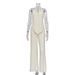 Women's Clothing new sexy hot girl suspender halter neck top pleated slim fit small fragrance style suit female fashion wholesale_ecoleips.com