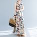 Real Shot Of The 2024 Summer New Bohemian Plus-size Sleeveless Round-neck Printed Mid-length Dress For Women_ecoleips.com