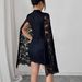 European American Cross-border 2026 New Fashion Lace Small Stand-up Collar Slit Long-sleeve Sexy Dress For Women_ecoleips.com