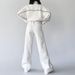 K New Half-turtleneck Zip-up Cardigan With Belt For Women; Casual Sports Hoodie Set_ecoleips.com