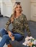 Zeagoo Long Sleeve Shirts For Women Casual V Neck Fall Tops Dressy Summer Work Blouses Clothes_ecoleips.com