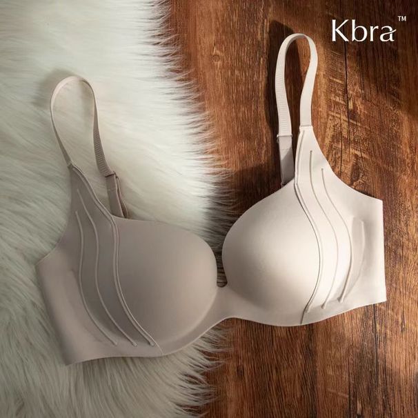 girl Seamless Underwear For Women, Soft Support, Lift And Push-Up, Wireless, Side Breast Collection, Small Chest Gathering,_ecoleips.com