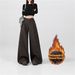 Winter New Fleece-Lined Thickened Denim For Women American Style High Waist Leopard Print Warm Loose Wide-Leg_ecoleips.com
