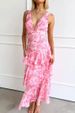 Sexy Halter Neck Chiffon Dress - Summer Bodycon Dress With Ruffled Hem, Elegant Sleeveless Dress For Women_ecoleips.com