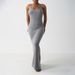 Women's Clothing New Summer Slim Modal Threaded Suspender Dress Ladies Private Clothes Celebrity Style_ecoleips.com