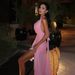 Women's Summer Fashion Low Cut V Neck Halter Patchwork Dress Sweet Temperament Casual Clothing_ecoleips.com