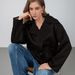 Women's Faux Fur Lined Reversible Stand Collar Long Sleeve Jacket - Winter Fashion Outerwear For Street Style (Black, Brown, Beige)_ecoleips.com