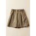 Suitable For All Seasons Cotton Linen Wide-Leg Fashion 2024 Summer New Loose Slimming Casual Plus Size Women's Five-Point Shorts Thin_ecoleips.com