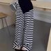Summer Hot Girl New Women Irregular Strapless Split Vest Top Casual Striped Wide-Leg Pants Two-Piece Set_ecoleips.com
