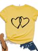 Summer European And American Cross-border Foreign Trade Wholesale T-shirts, Round-neck Casual Plus-size Loose_ecoleips.com
