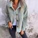 Women's Lapel Single-Breasted Lambswool Coat Autumn Winter New Fashion Ladies Outerwear_ecoleips.com