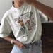 Summer Women's Fashion T-Shirt Short Sleeve round Neck Loose Fit Versatile New Style Cocktail Glass Design_ecoleips.com