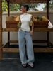Fashion New Sexy Lace Solid Color Versatile Spice Girls Short Sleeveless Vest Women's Clothing_ecoleips.com
