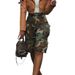 Women's Loose Cargo Camouflage Denim Shorts LD2673 Summer New European American Fashion Large Pocket Casual Bottoms_ecoleips.com