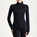 Triton Long Sleeve Yoga Jacket For Women Quick Drying Stand Collar Slim Fit Zipper Fitness Sports Top Outdoor Running_ecoleips.com
