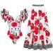 Women's Clothing Sexy One Piece Swimsuit Female Printed Two Piece Chiffon Skirt Swimsuit Suit_ecoleips.com