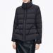 girl Girl 25 Winter Stand Collar Waist-Cinching Oversized Jacket Slim Fit Petite Simple Commuter Down Coat 25655_ecoleips.com