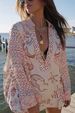 2025 Spring Summer Women's Shirt And Short Skirt Loose Printed Casual Vacation Two-Piece Set_ecoleips.com