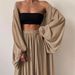 Women's Clothing Stylish 3-Piece Women's Suit Set - Sexy Blazer & Pants For Spring Summer Office & Casual Outfit_ecoleips.com